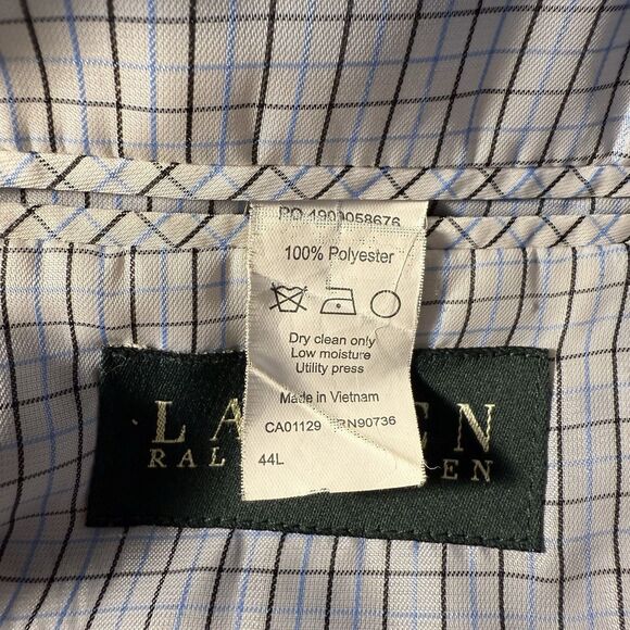 Lauren Ralph Lauren Men's Sport Coat Blazer Two Button Deep Navy size 44L - Picture 6 of 8